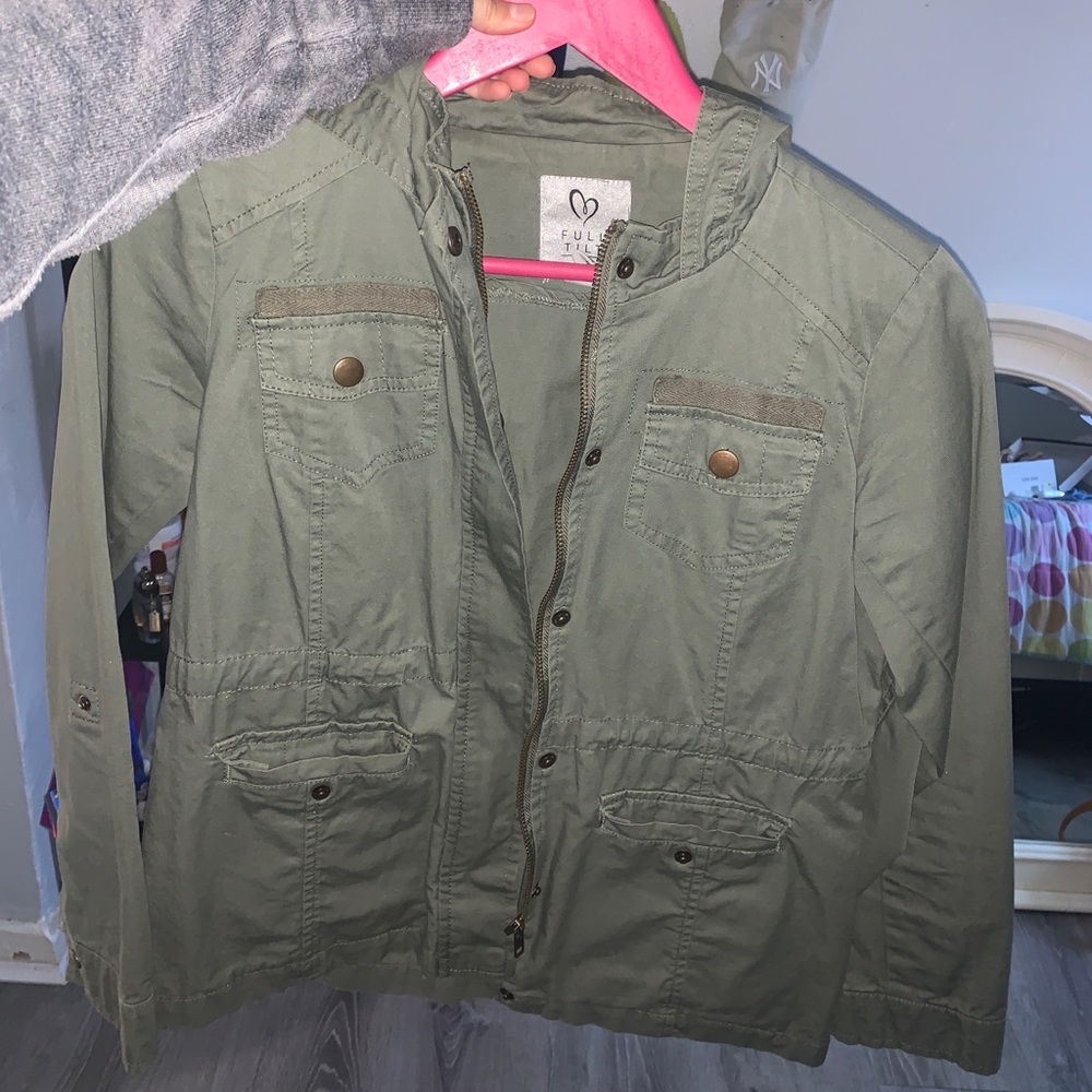 Green jacket